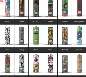 ODB Wraps 18650 Batterie-Wraps (4 Stk.) ODB Wraps 18650 Batterie-Wraps (4 Stk.)