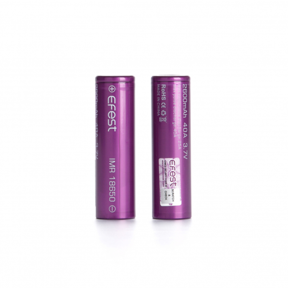 Efest 18650 Battery 3500mAh 20A (2 pcs.) Efest 18650 Battery 3500mAh 20A (2 pcs.)
