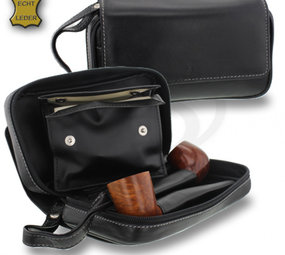 Bookwill Pipe case - Silver look - 2 pipes Bookwill Pipe case - Silver look - 2 pipes