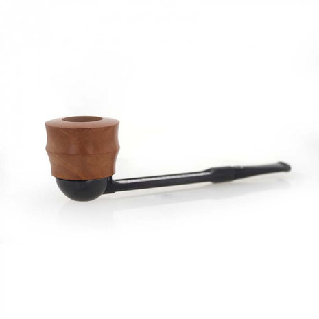 Falcon Pijp - Chrome / Black Falcon Pijp - Chrome / Black