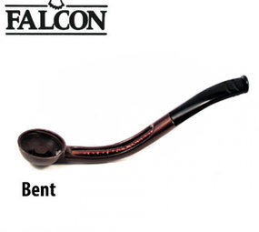 Falcon Pijp - Stems Extra - Bruin - Bent / Curved Falcon Pijp - Stems Extra - Bruin - Bent / Curved