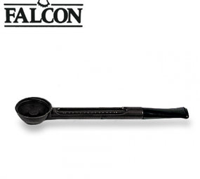 Falcon Pijp - Stems Hunter - Zwart - Straight Falcon Pijp - Stems Hunter - Zwart - Straight