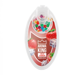 AromaKing Flavour Capsule - Strawberry Mint (100 stk.) AromaKing Flavour Capsule - Strawberry Mint (100 stk.)