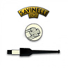 Savinelli Rohrfilter - Balsaholz - 9mm - 1x15 Savinelli Rohrfilter - Balsaholz - 9mm - 1x15