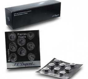 St. Dupont Flints - Grey - Blister (8 pieces)