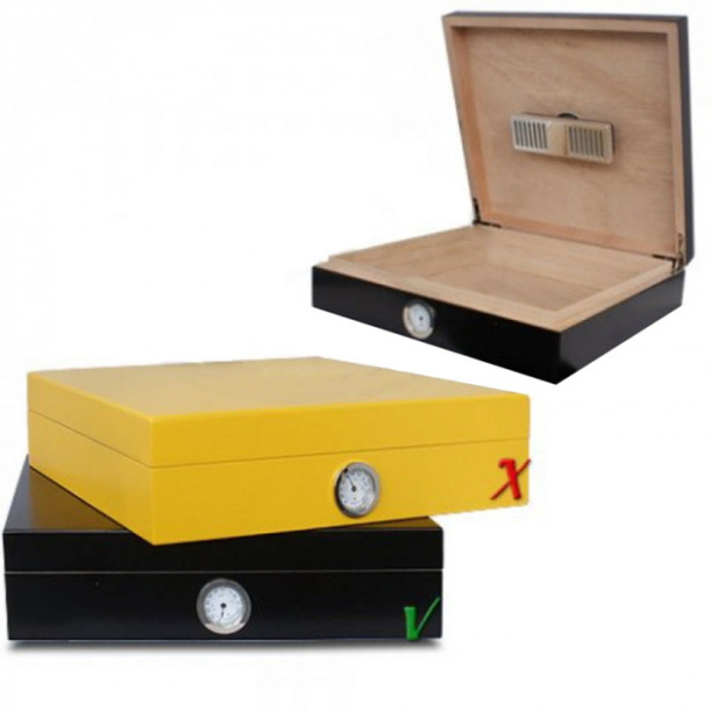 Bookwill Humidor schwarz 230x219x59mm