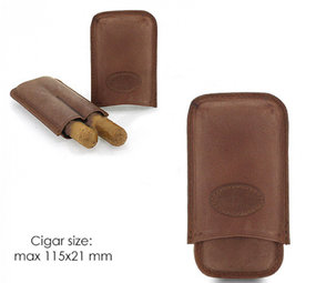 Bookwill Cigar case - 115x21mm 2x senoritas Bookwill Cigar case - 115x21mm 2x senoritas