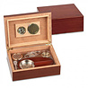Bookwill Humidor Giftset - Mahonie 240x180x81mm Bookwill Humidor Giftset - Mahonie 240x180x81mm