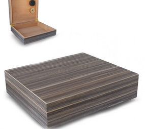 Bookwill Humidor Zebrano / 262x222x65 mm Bookwill Humidor Zebrano / 262x222x65 mm