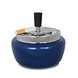 Bookwill Drehbarer Aschenbecher - 130mm - Metallic Blau Bookwill Drehbarer Aschenbecher - 130mm - Metallic Blau