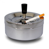 Bookwill Turning ashtray - Polish Chrome Bookwill Turning ashtray - Polish Chrome