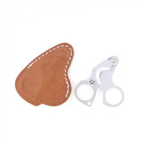 Fox Coupe-cigare en acier inoxydable Figaro Fox Coupe-cigare en acier inoxydable Figaro