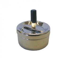 Bookwill Turning Ashtray - Chrome Bookwill Turning Ashtray - Chrome