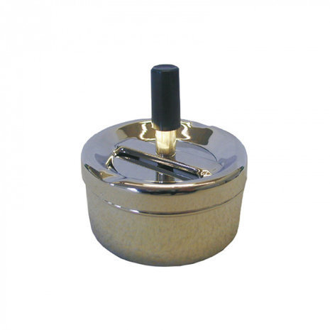 Bookwill Turning Ashtray - 90mm - Chrome Bookwill Turning Ashtray - 90mm - Chrome