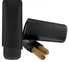 Bookwill Cigar case - inside 195x19mm - 2x churchill - leather Bookwill Cigar case - inside 195x19mm - 2x churchill - leather