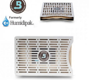 Bookwill Cave à cigares Boveda Support Humipak en métal Bookwill Cave à cigares Boveda Support Humipak en métal