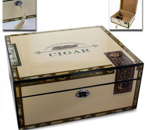 Bookwill Cave à cigares - Cigare 260x220x120mm Bookwill Cave à cigares - Cigare 260x220x120mm