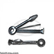 Bookwill Pipe cutlery - 3 pieces - classic - chrome Bookwill Pipe cutlery - 3 pieces - classic - chrome