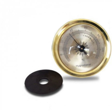 Bookwill Hygrometer 45mm/36mm magneet gd Bookwill Hygrometer 45mm/36mm magneet gd