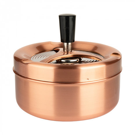 Zorr Dreh-Aschenbecher Champagner 130mm Zorr Dreh-Aschenbecher Champagner 130mm