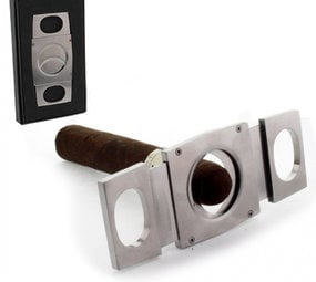 Bookwill Zigarrenschneider - Doppelschliff - XL Ã ?32MM Metall Bookwill Zigarrenschneider - Doppelschliff - XL Ã ?32MM Metall