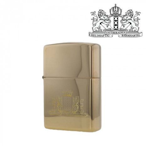 Zippo Black Matte (218C) - Amsterdam Zippo Black Matte (218C) - Amsterdam