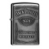 Zippo Jack Daniel’s Étiquette Chrome