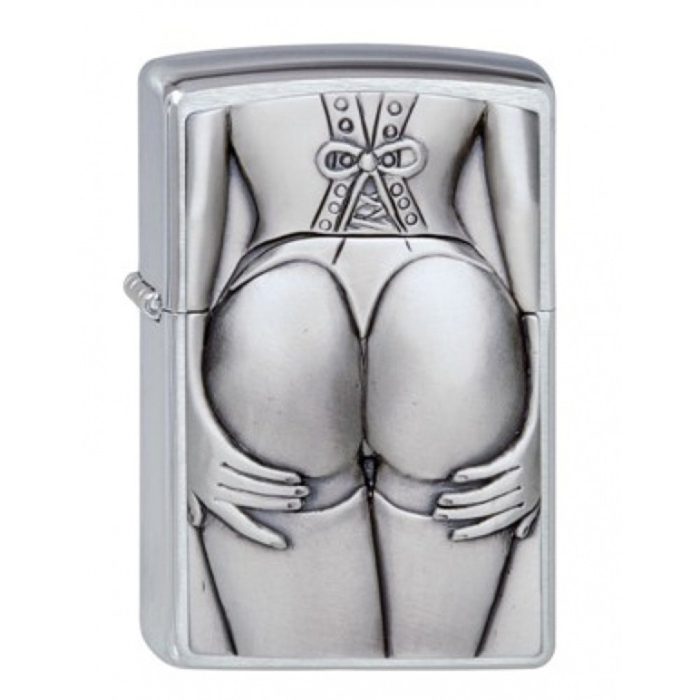Zippo Strumpfmädchen Emblem Zippo Strumpfmädchen Emblem