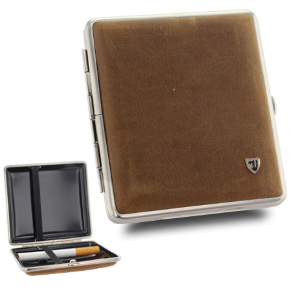 Bookwill Cigarette case - leather - 95x83x22 Bookwill Cigarette case - leather - 95x83x22