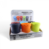 Champ Auto-asbak / peuk-beker - colors - display (6-stuks) Champ Auto-asbak / peuk-beker - colors - display (6-stuks)