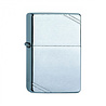 Zippo Regular - Vintage Chrome Brushed Zippo Regular - Vintage Chrome Brushed