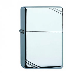Zippo Regulär - Vintage Chrom Poliert Zippo Regulär - Vintage Chrom Poliert