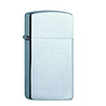 Zippo Slim - Chrome Brushed Zippo Slim - Chrome Brushed