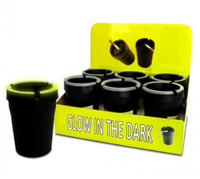 Bookwill Autoaschenbecher/Zigarettenkippenbecher - im Dunkeln leuchtend - Display (12-teilig) Bookwill Autoaschenbecher/Zigarettenkippenbecher - im Dunkeln leuchtend - Display (12-teilig)