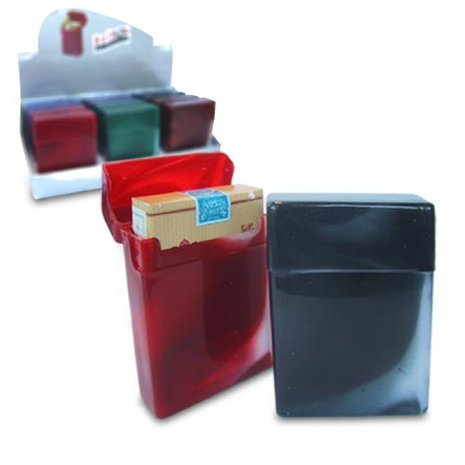 belbox Sig.box/sleeve - plastic - 85mm - 25 sig. - Multi Color - Display (12-Pack)