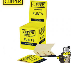 Clipper Silex - B12 - 9 pièces par carte - présentoir (24 cartes) Clipper Silex - B12 - 9 pièces par carte - présentoir (24 cartes)