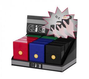 Clicboxx Sig.box/sleeve - plastique - 85mm - 25 sig - multicolore - présentoir (12 pièces) Clicboxx Sig.box/sleeve - plastique - 85mm - 25 sig - multicolore - présentoir (12 pièces)