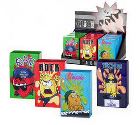 Clicboxx Sig.box/sleeve - plastique - 85mm - 20 sig. - Musique pop-up - Présentoir (paquet de 12) Clicboxx Sig.box/sleeve - plastique - 85mm - 20 sig. - Musique pop-up - Présentoir (paquet de 12)