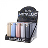 Lux Wegwerp piezo - metallic - display (50-stuks) Lux Wegwerp piezo - metallic - display (50-stuks)