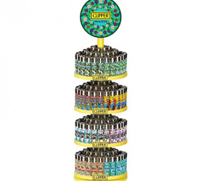 Clipper Feuerzeug mit Feuerstein - Spring Mix - Karussell (192-teilig) Clipper Feuerzeug mit Feuerstein - Spring Mix - Karussell (192-teilig)