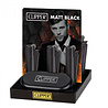 Clipper Briquet en métal petit silex - Noir - Présentoir + Coffret cadeau (12 pièces) Clipper Briquet en métal petit silex - Noir - Présentoir + Coffret cadeau (12 pièces)
