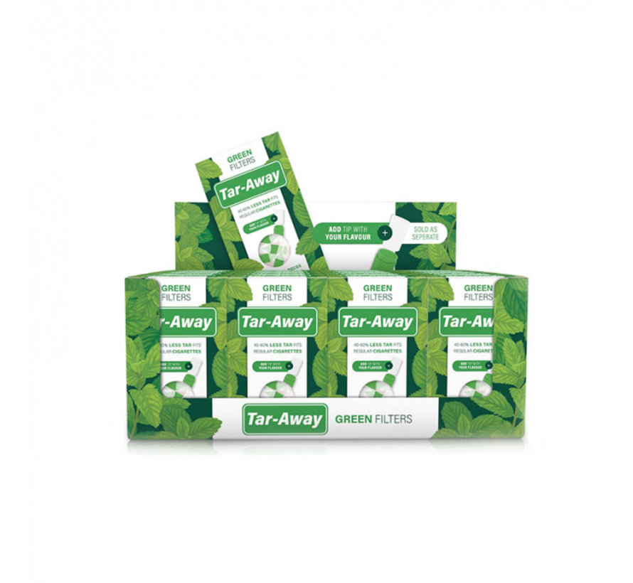 Green filters 20 stuks - Display (20-stuks)