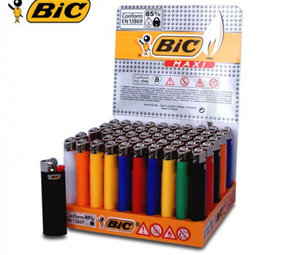 BIC Maxi J26 - Wegwerp vuursteen - Display (50-stuks) BIC Maxi J26 - Wegwerp vuursteen - Display (50-stuks)