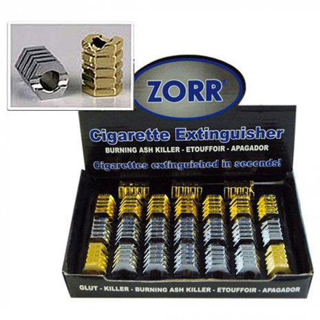 Zorr Cigarette Extinguisher - Open - Hexagon - Display (24-Pack) Zorr Cigarette Extinguisher - Open - Hexagon - Display (24-Pack)