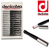 Denicotea Sigarettenpijpje - Ejector - Chrome - Display (12-stuks) Denicotea Sigarettenpijpje - Ejector - Chrome - Display (12-stuks)