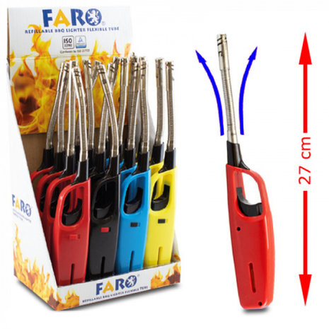 Faro Flex MPL aansteker - Solid Colors Flex - Display (16-stuks) Faro Flex MPL aansteker - Solid Colors Flex - Display (16-stuks)