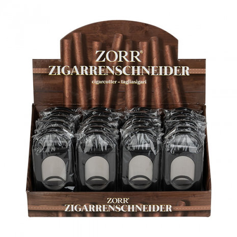Zorr Zigarrenschneider - Display (24er-Pack)