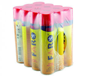 Faro Aanstekergas - 300ml - Display (12-stuks) Faro Aanstekergas - 300ml - Display (12-stuks)