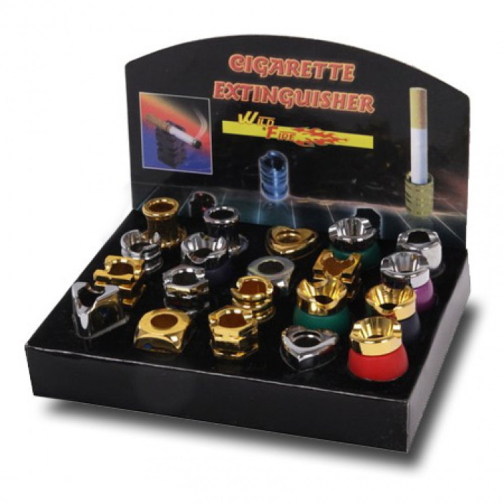 wildfire Extincteur à cigarettes - Ouvert - Multi-assortiment - Présentoir (paquet de 20) wildfire Extincteur à cigarettes - Ouvert - Multi-assortiment - Présentoir (paquet de 20)