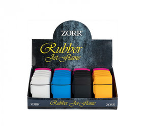 Zorr JetFlame aansteker - Solid Colors Display (20-stuks) Zorr JetFlame aansteker - Solid Colors Display (20-stuks)